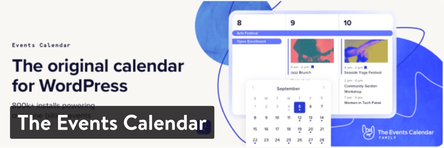The Events Calendar Plugin