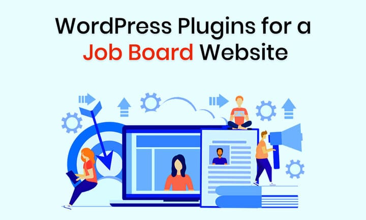 Wordpress plugins for a Job Board Website