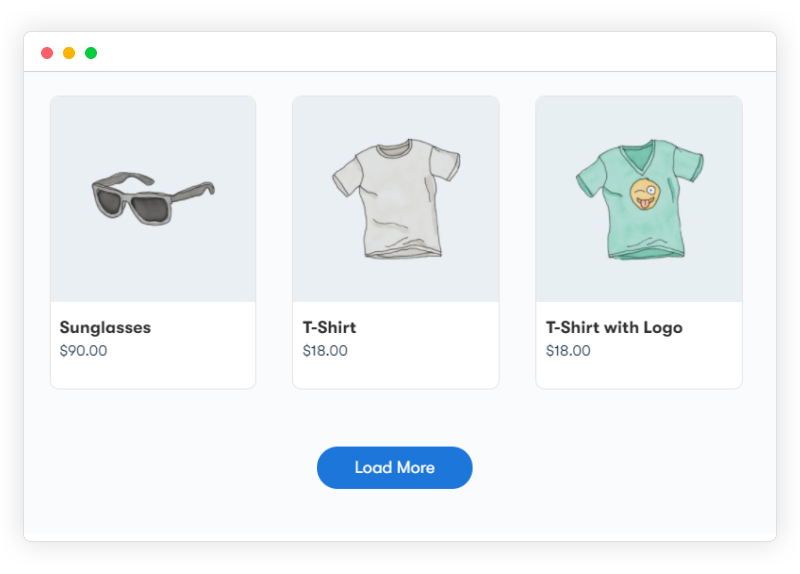 Load more product for WooCommerce plugin
