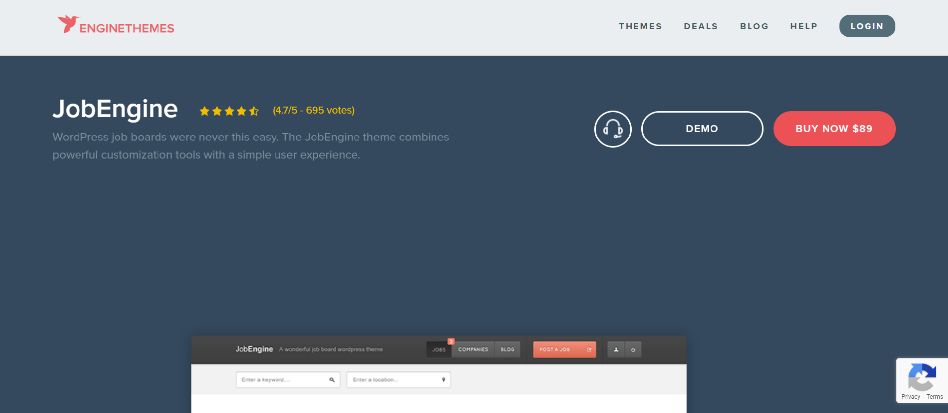 JobEngine theme