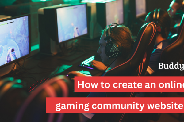 How to create a gaming community website for free using WordPress?