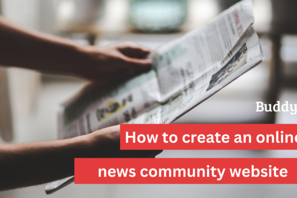 How to create a news community website for free using WordPress?