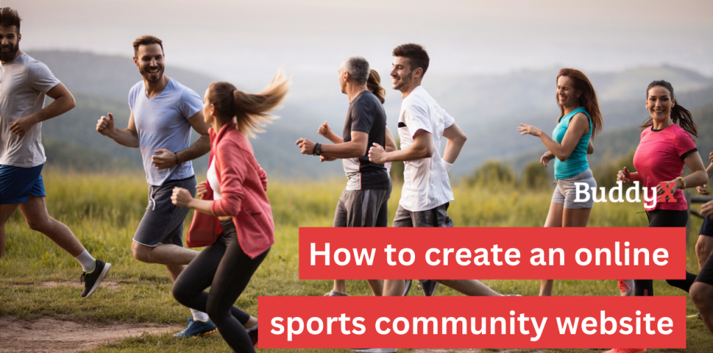 How to create an online sports community website for free using WordPress?