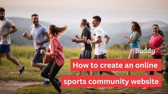 How to create an online sports community website for free using WordPress?