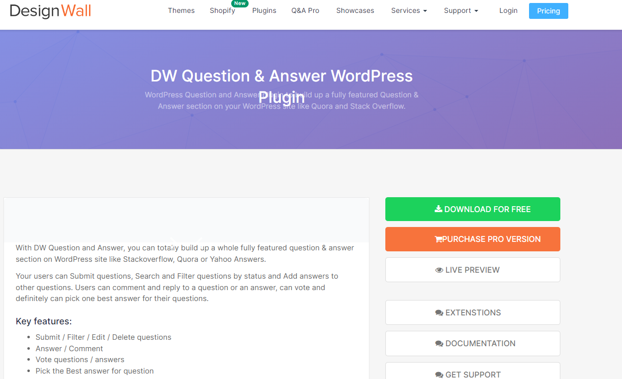 DW Question & Answer