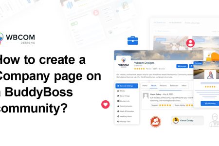 How to Create a Company Page on a BuddyBoss Community?