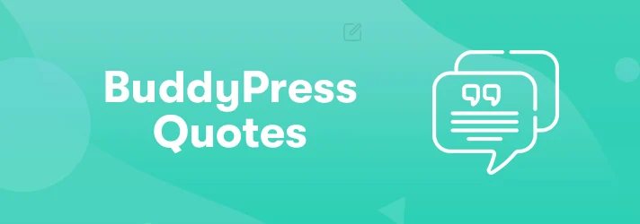What Are Quoting Features are Included in BuddyPress