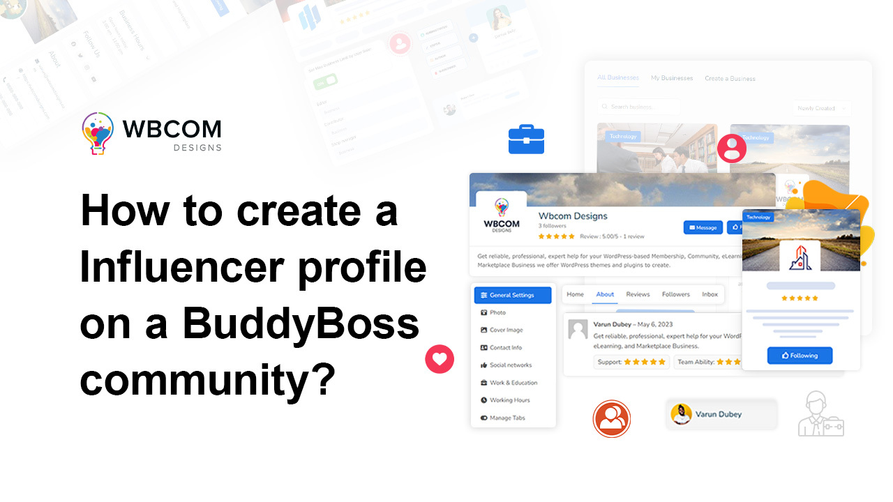 How to Create a Influencer Profile on a BuddyBoss Community?