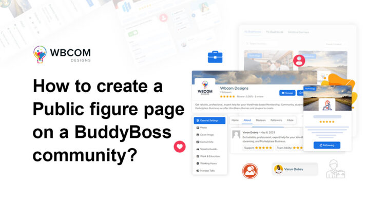 How to Create a Public Figure Page on a BuddyBoss Community?