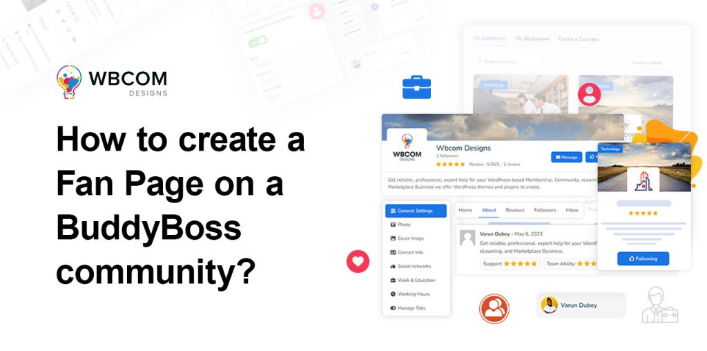How to create a fan page