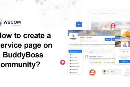 How to Create a Service Page on a BuddyBoss Community?