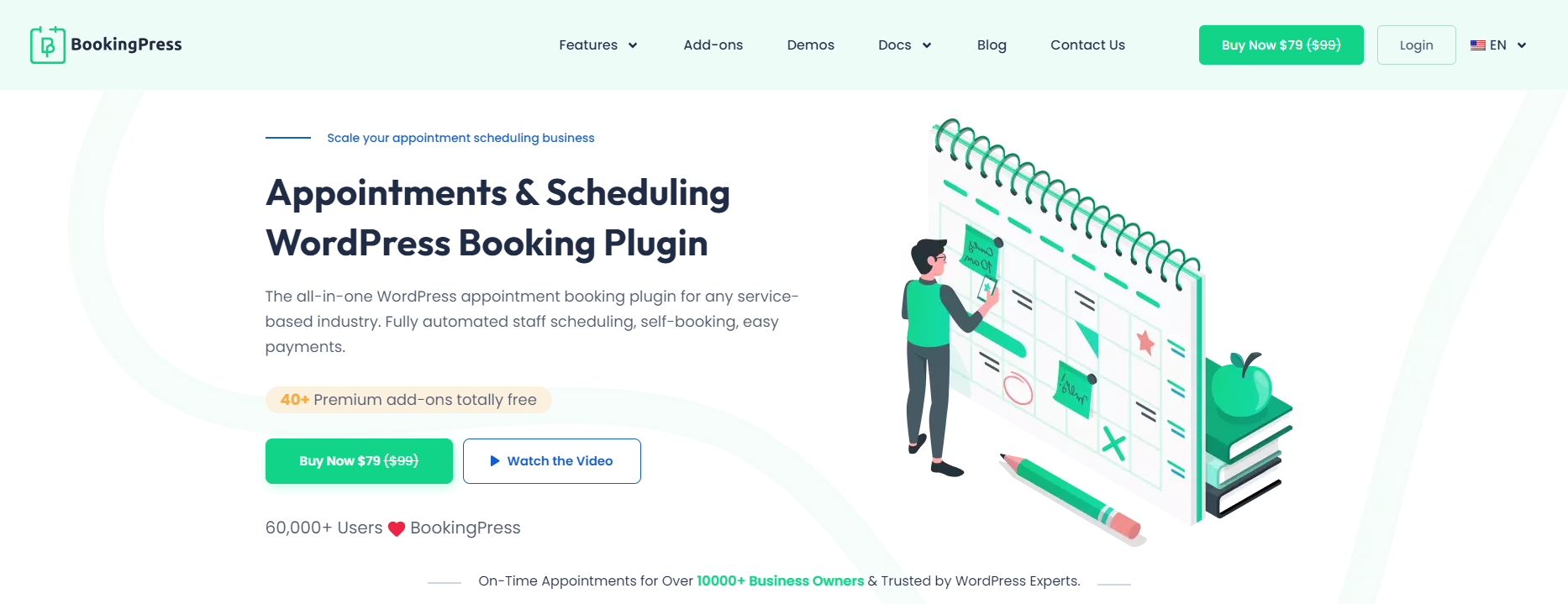Appointments & Scheduling WordPress Booking Plugin