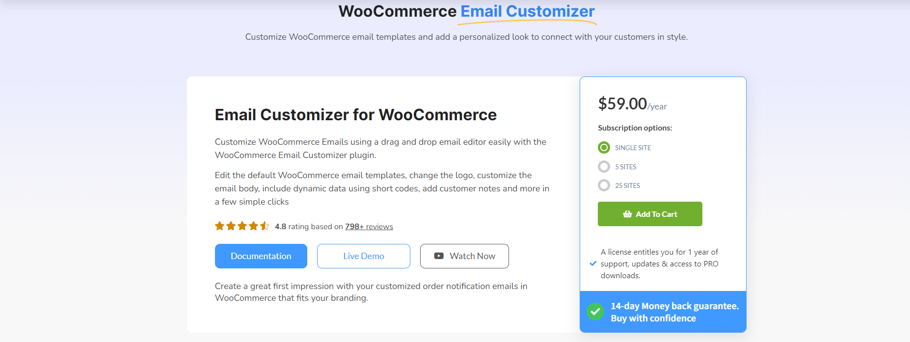 Email Customizer for WooCommerce – Flycart