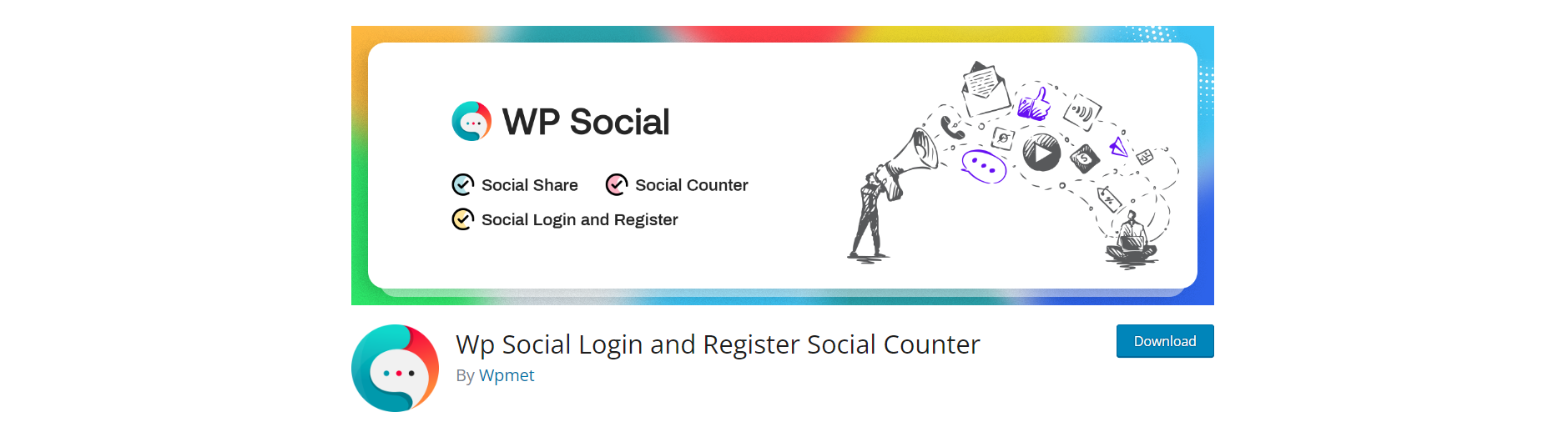 Wp Social Login and Register Social Counter