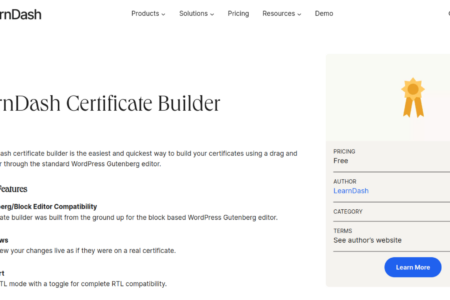 Elevate Your Online Learning Experience with LearnDash Certificate Builder