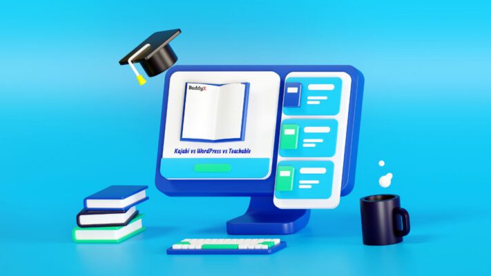 Kajabi vs WordPress vs Teachable for LMS Platform