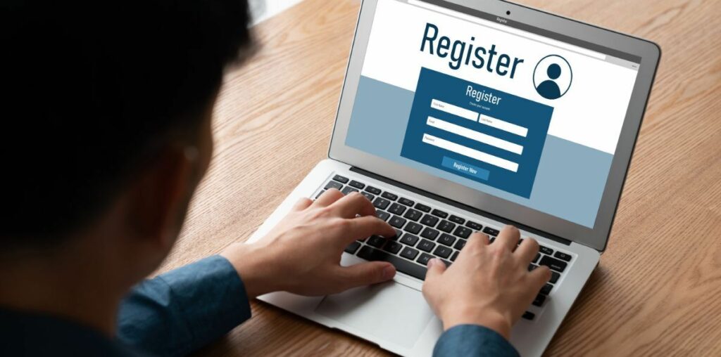 user registration