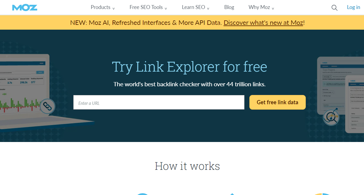 Moz Link Explorer