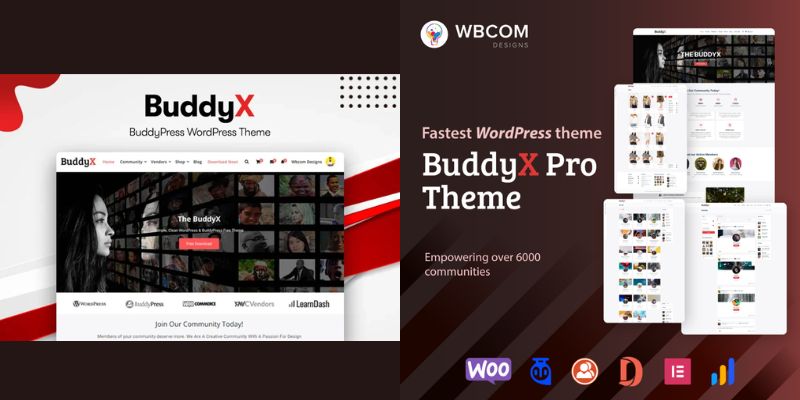 BuddyX Pro Theme