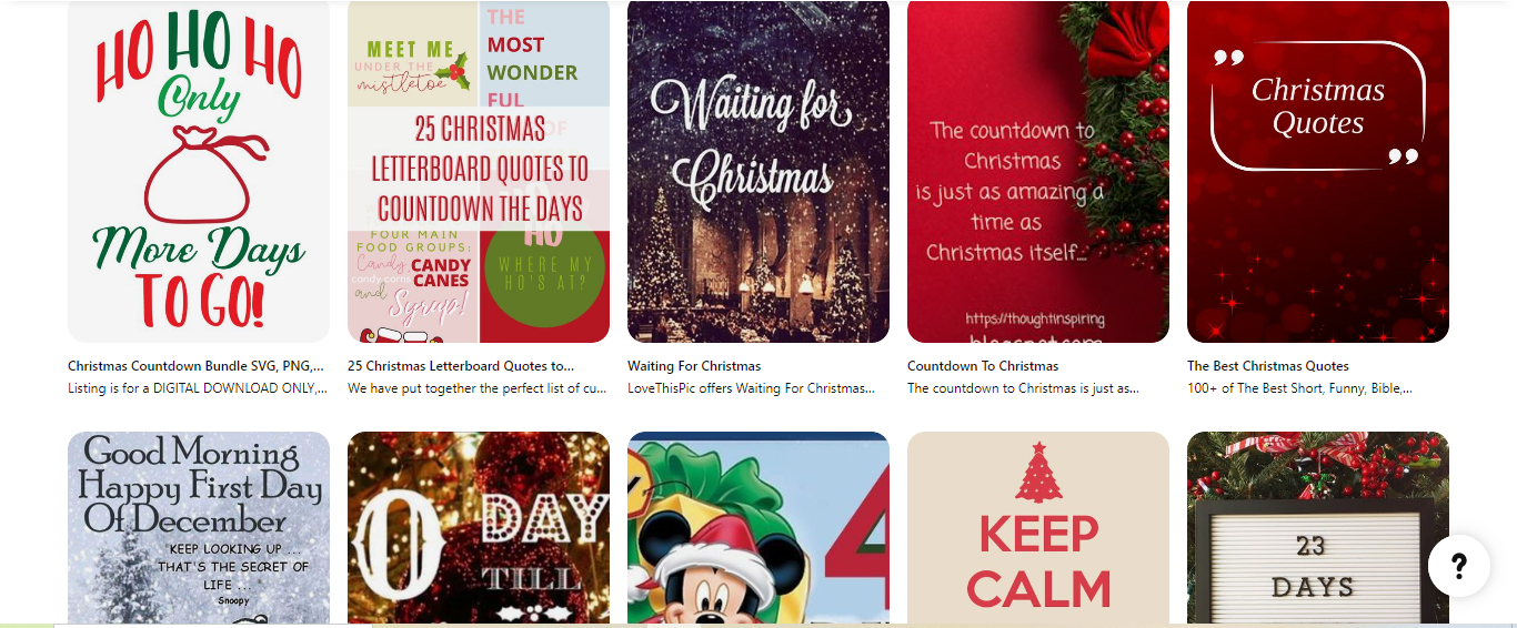 Joyful Christmas Countdown