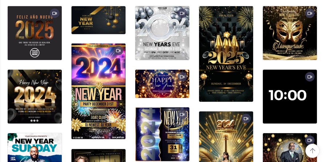 Free New Year Promotion Design