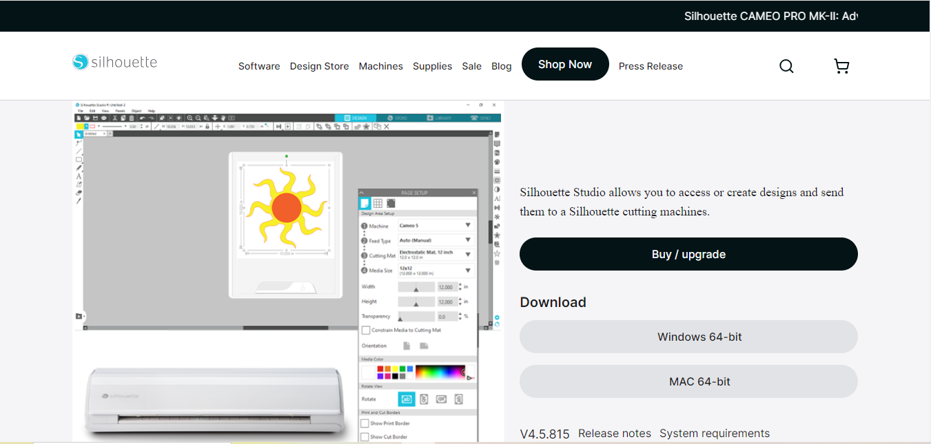 Silhouette Studio Online