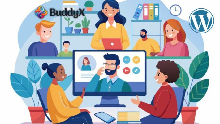 Eine Online-Community-Website mit WordPress und dem BuddyX Pro-Theme erstellen.
