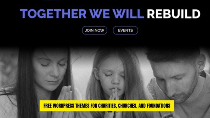 10 Best Free WordPress Themes for Charity, Church, and Foundations