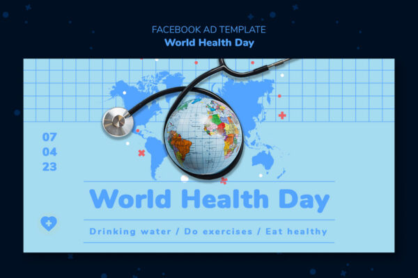 world health day design templates