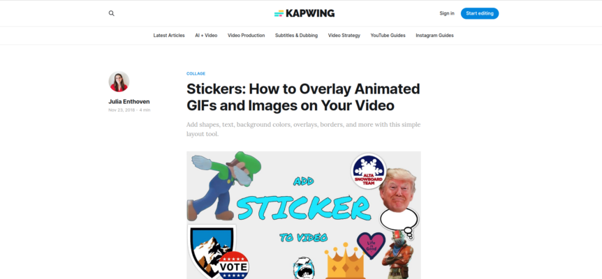 10 Best Graphic Element Animated Sticker