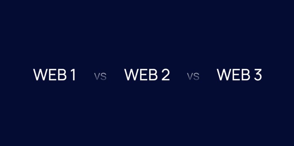 Web 1.0, Web 2.0, and Web 3.0