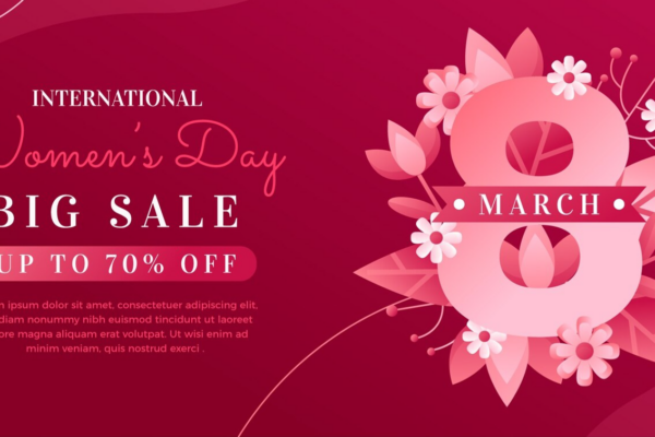 Women's Day Sales Ad Maker