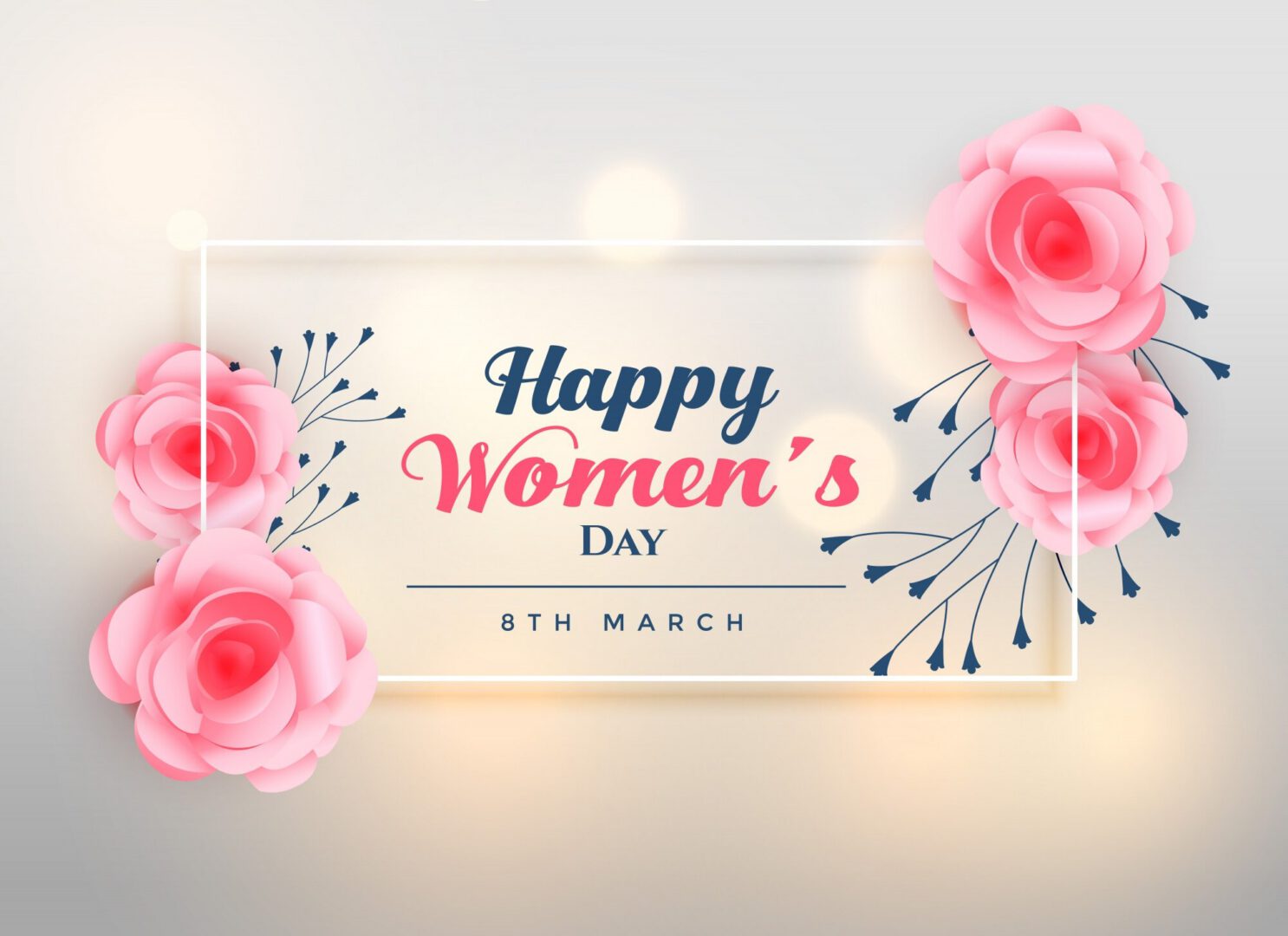 Women's Day Wishes Card Maker Templates