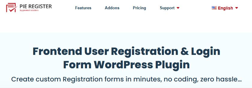 WordPress User Registration Plugins