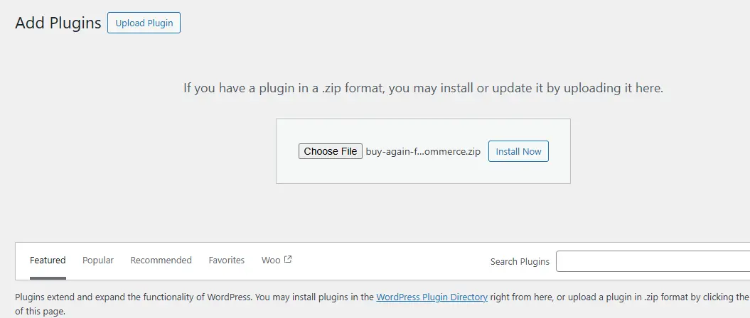 Purchase and Install the Plugin