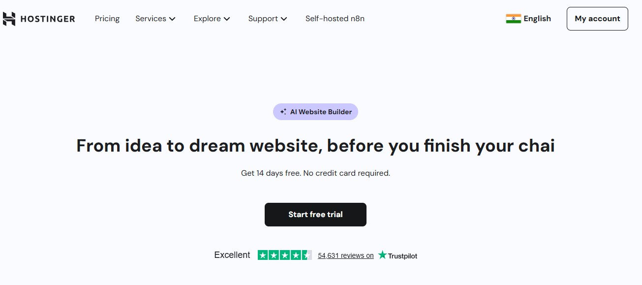 Hostinger AI Website Builder