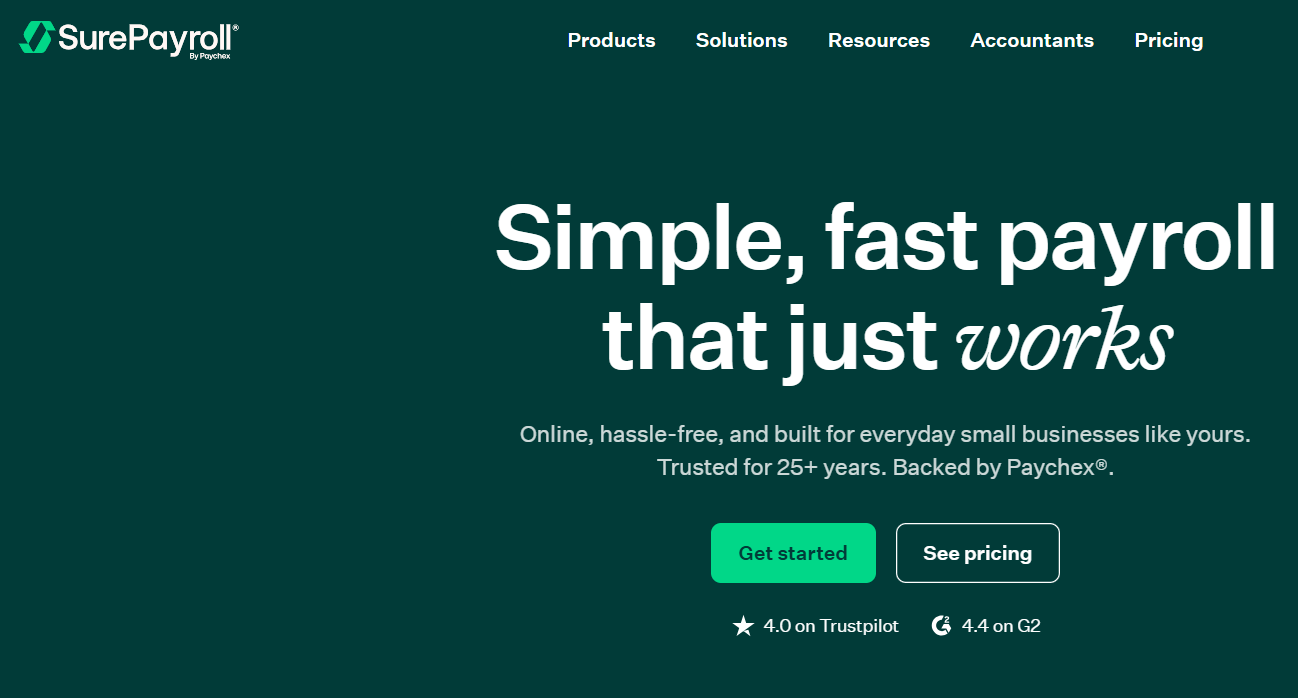 SurePayroll- Payroll Processing software