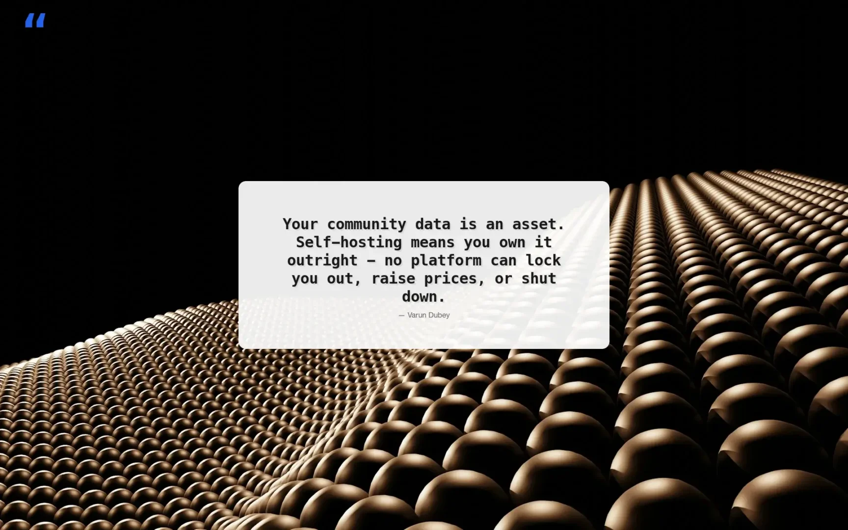 Open Source Community Platforms vs SaaS: Why Self-Hosted Communities Win in 2026