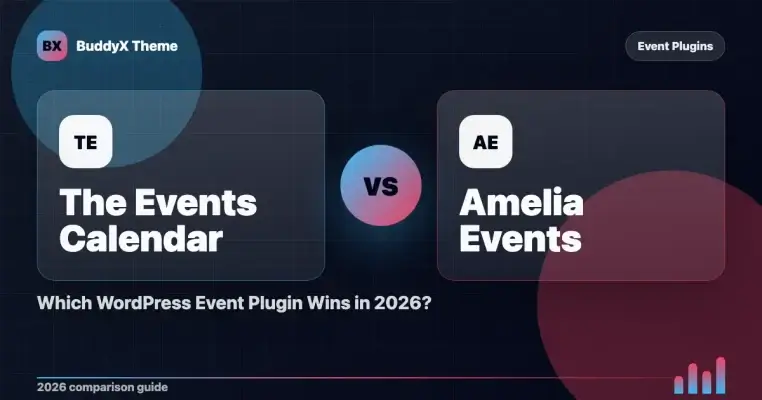 The Events Calendar vs Amelia Events: Which WordPress Event Plugin Wins in 2026?