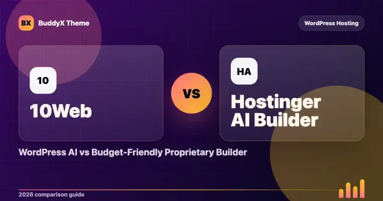 10Web vs Hostinger AI Builder: WordPress AI vs Budget-Friendly Proprietary Builder