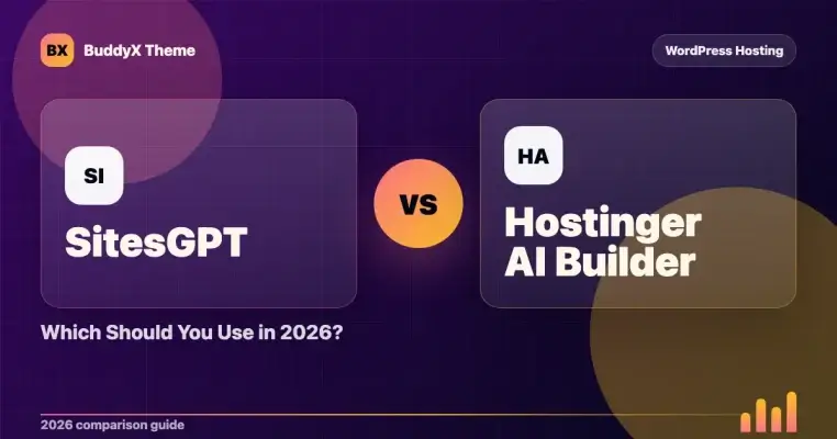 SitesGPT vs Hostinger AI Builder: Which Should You Use in 2026?