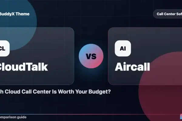 CloudTalk vs Aircall: Which Cloud Call Center Is Worth Your Budget? comparison graphic