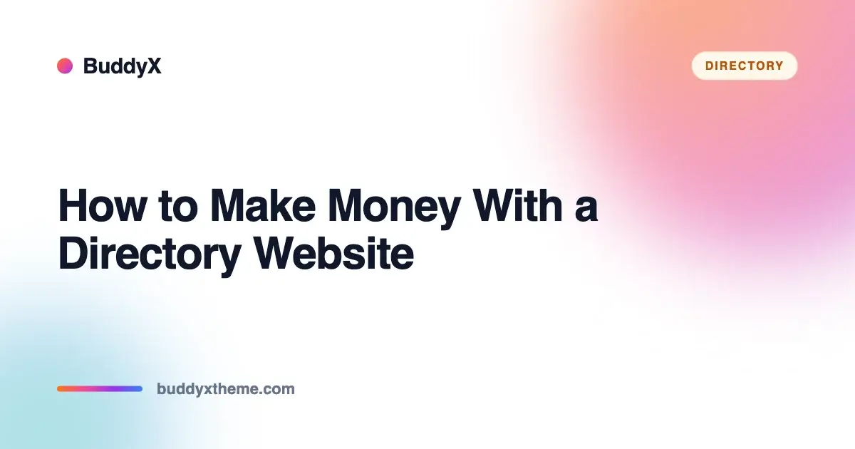 How to make money with a business directory website on WordPress