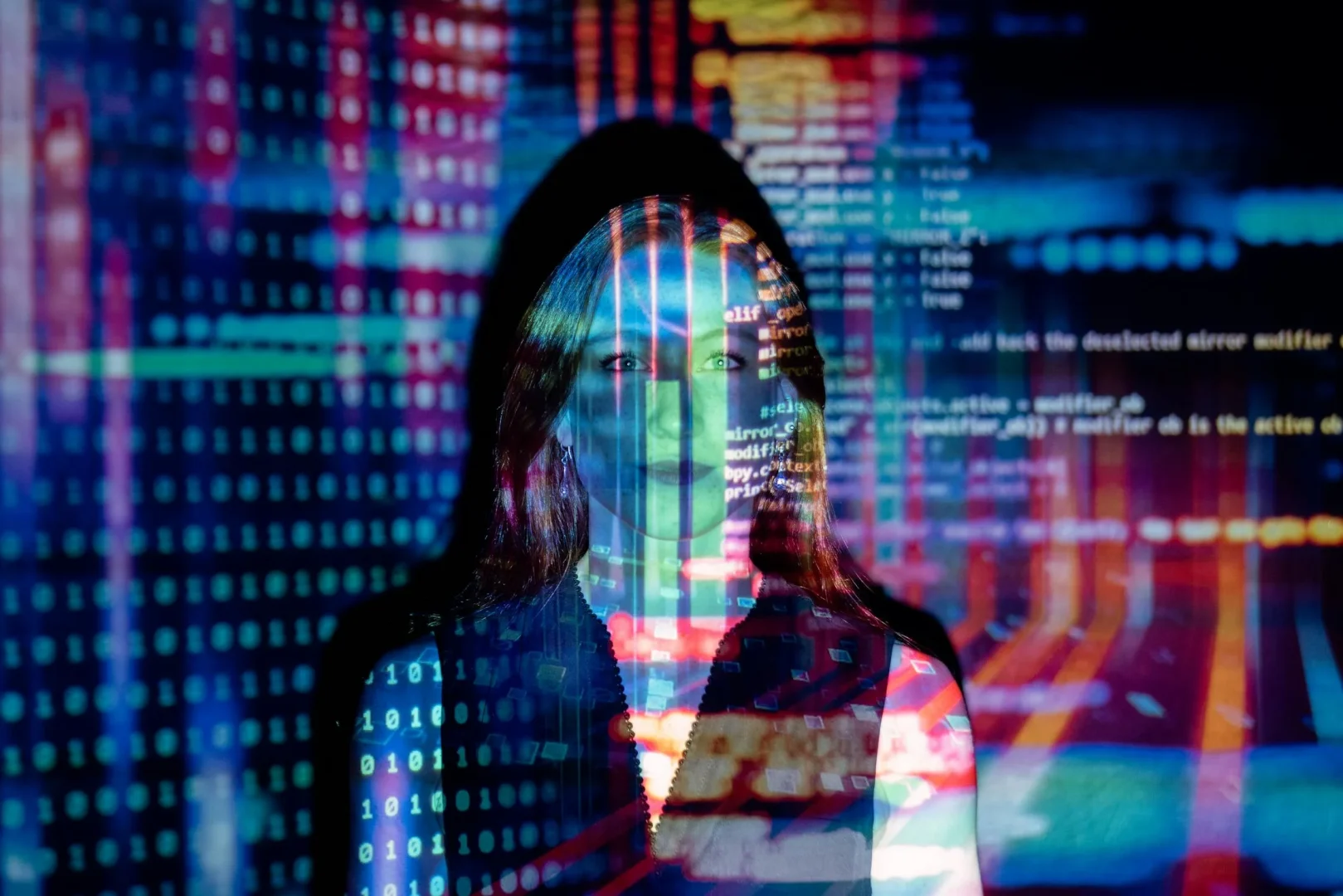 AI website builder creating pixel-perfect design on screen