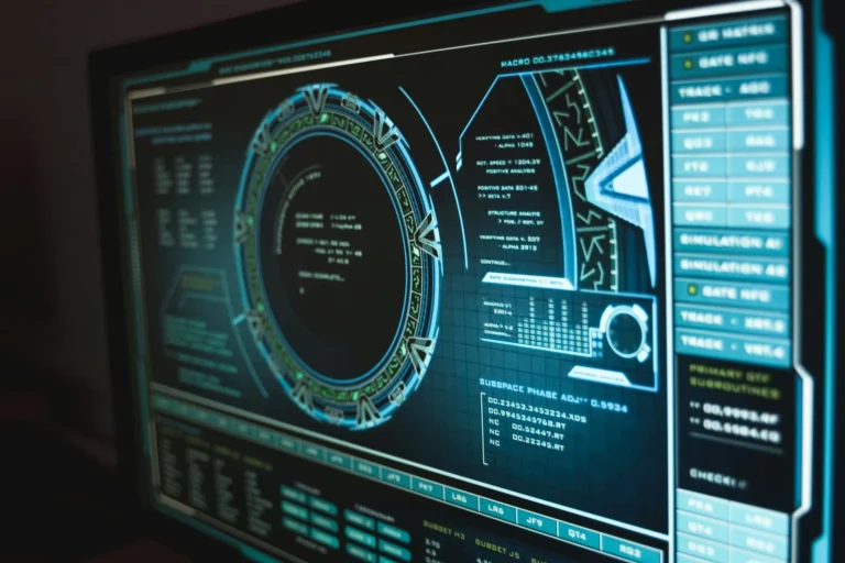 Data privacy compliance dashboard on computer screen