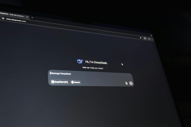 AI chat interface representing conversational marketing platform comparison