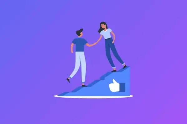 Illustration representing a reverse directory where community members post what they need