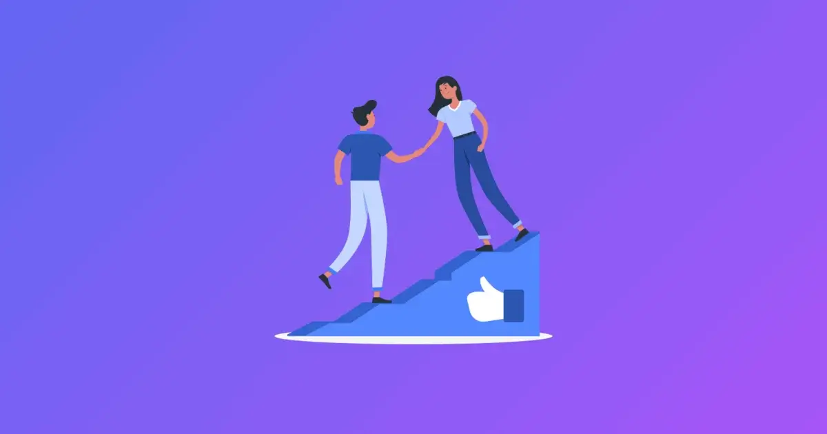 Illustration representing a reverse directory where community members post what they need