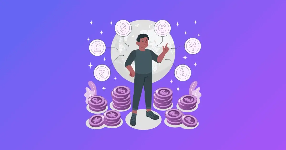 Illustration representing course creator revenue and platform fee economics