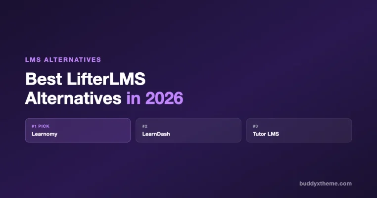 Best LifterLMS Alternatives for Course Sites That Want More Built In (2026)